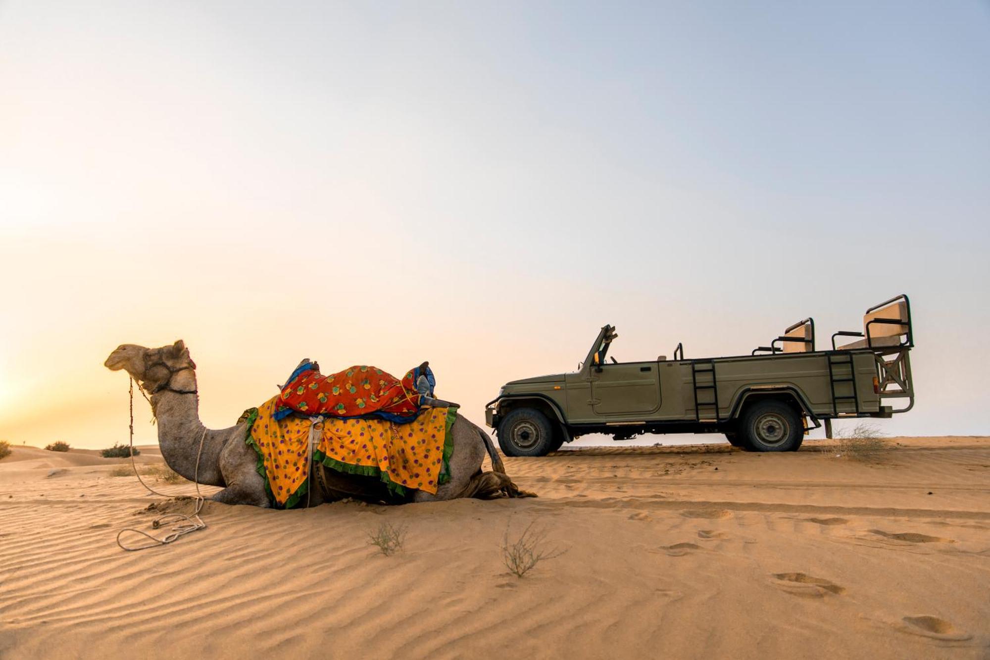 Отель The Kafila Desert Camp Sam Экстерьер фото